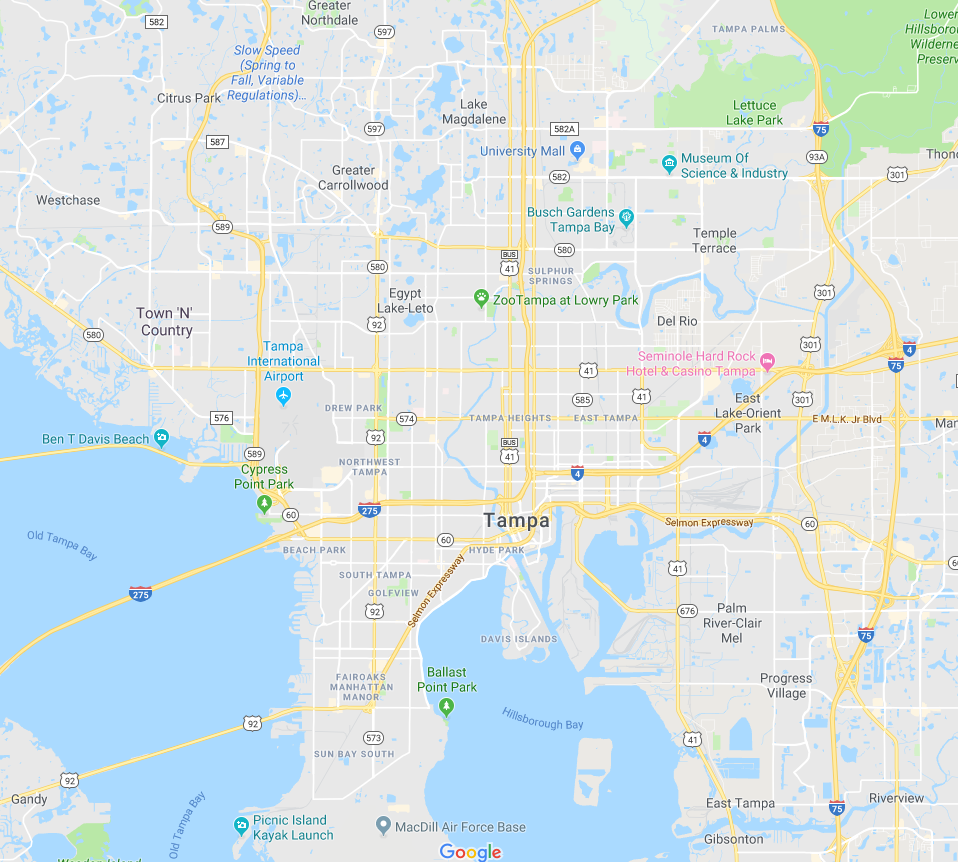 Tampa Map